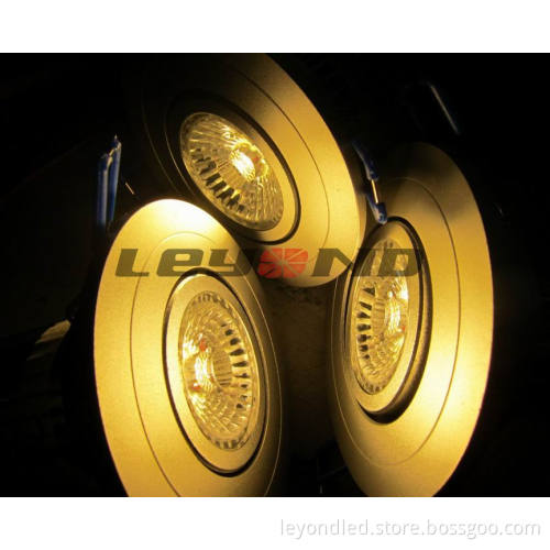 Anti-glare led downlight,COB LED downlight